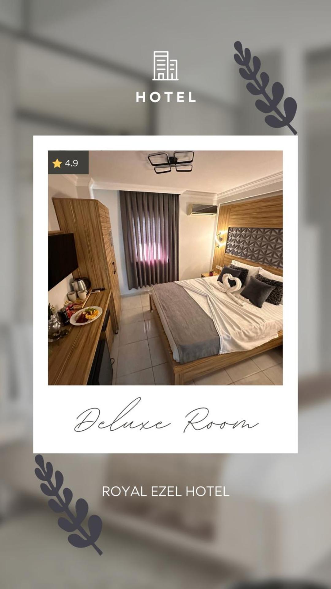Royal Ezel Hotel アンタルヤ エクステリア 写真